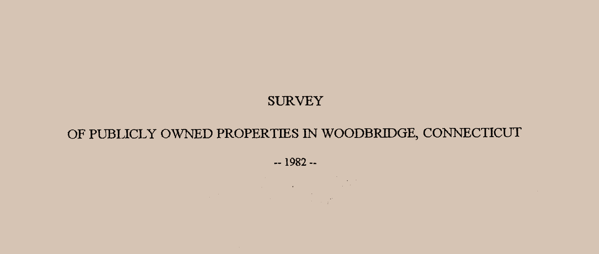 Some history of publicly owned property in Woodbridge