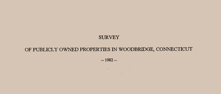 Some history of publicly owned property in Woodbridge