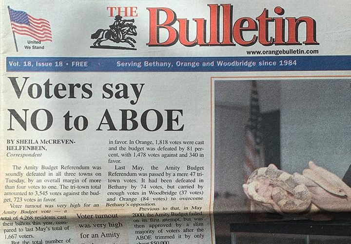 Revisiting May 2002 — 'Voters say no to Amity'