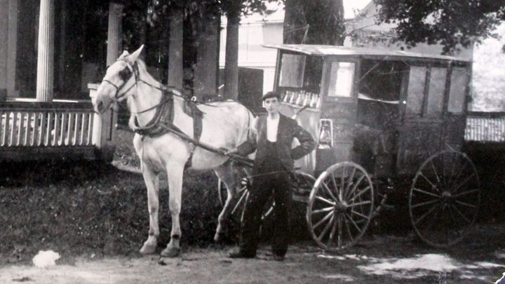 Dangers of the roadway in the early 1900s