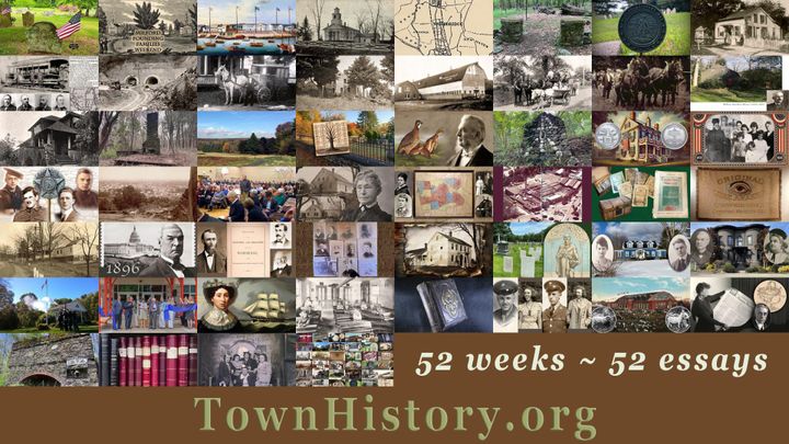 Collage of 52 essay images at TownHistory.org