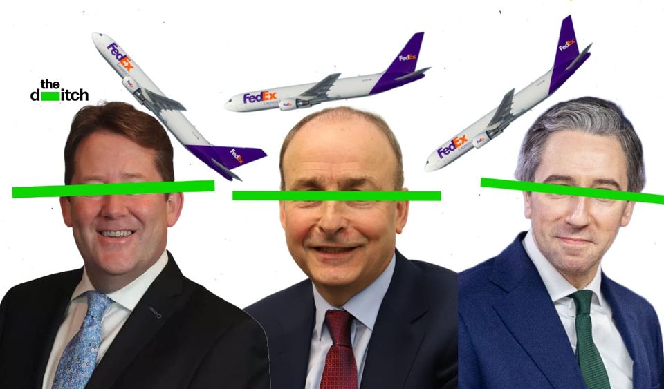 Three illegal FedEx weapons flights assisted through Irish airspace to Israel last month