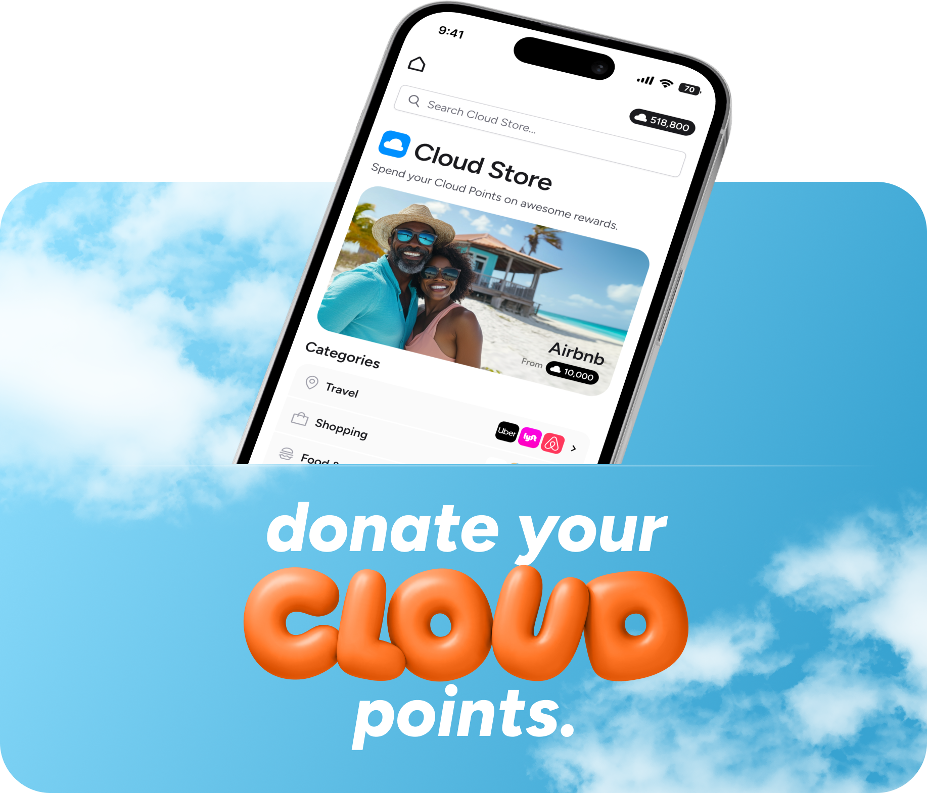 Donate your Cloud Points.