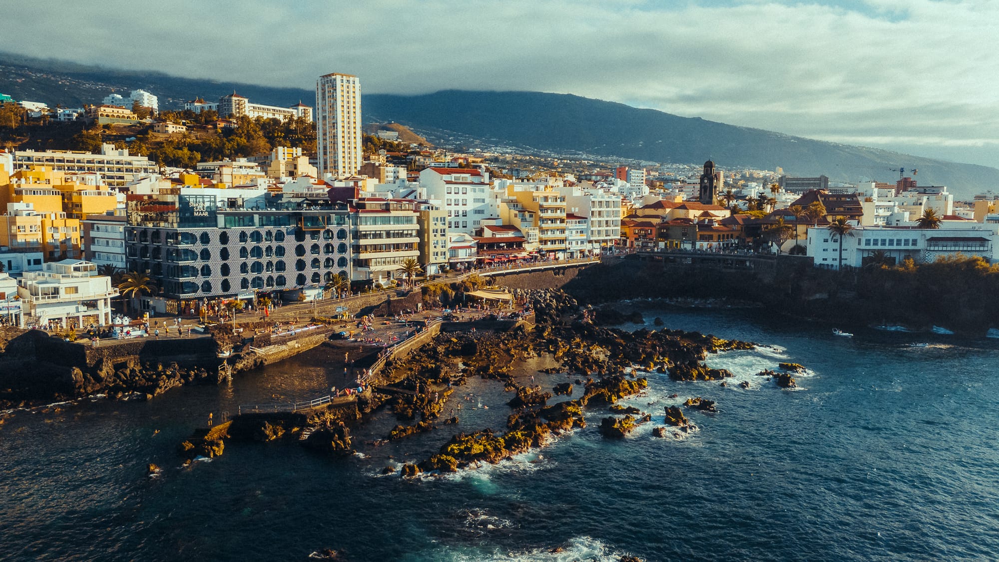 Puerto De la Cruz from Above