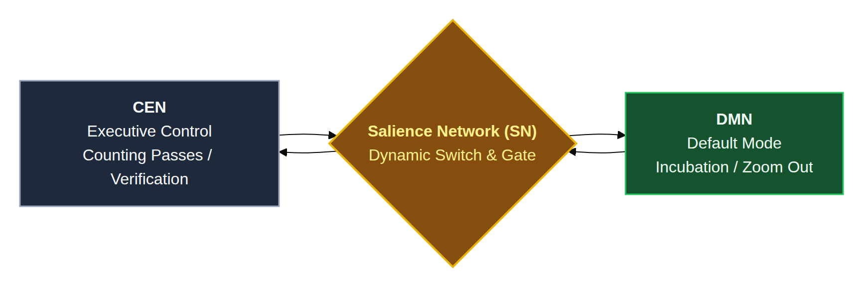 Brain network interactions