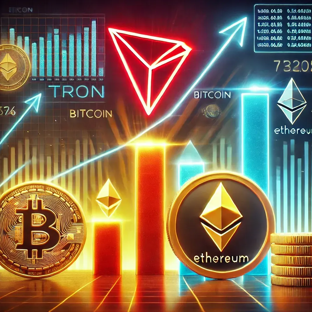 Tron Network Surpasses Bitcoin and Ethereum in Quarterly Revenue