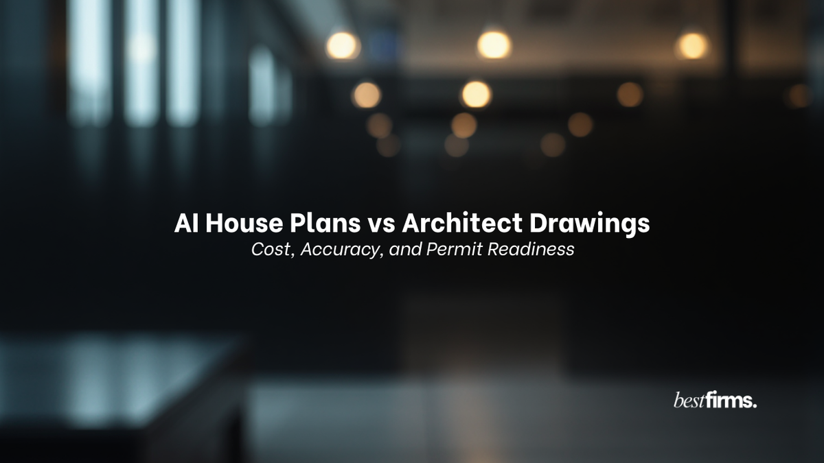 AI House Plans vs Architect Drawings