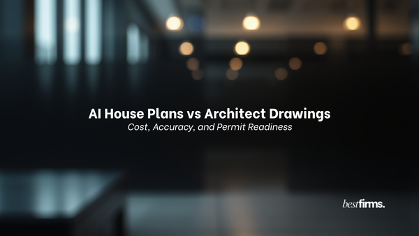 AI House Plans vs Architect Drawings