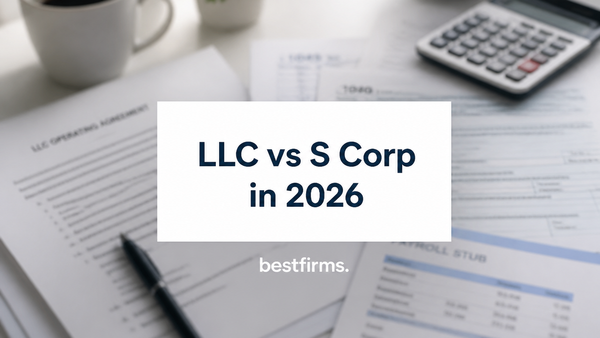 LLC vs S Corp in 2026: The Tax Election, Not the Entity (With Real Payroll Math)