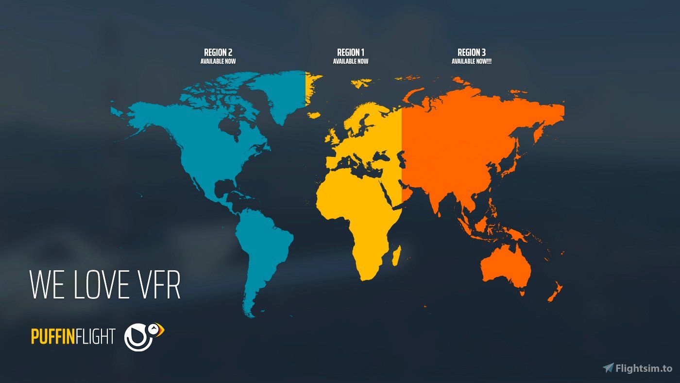 Freeware We Love VFR - Région 3 maintenant disponible