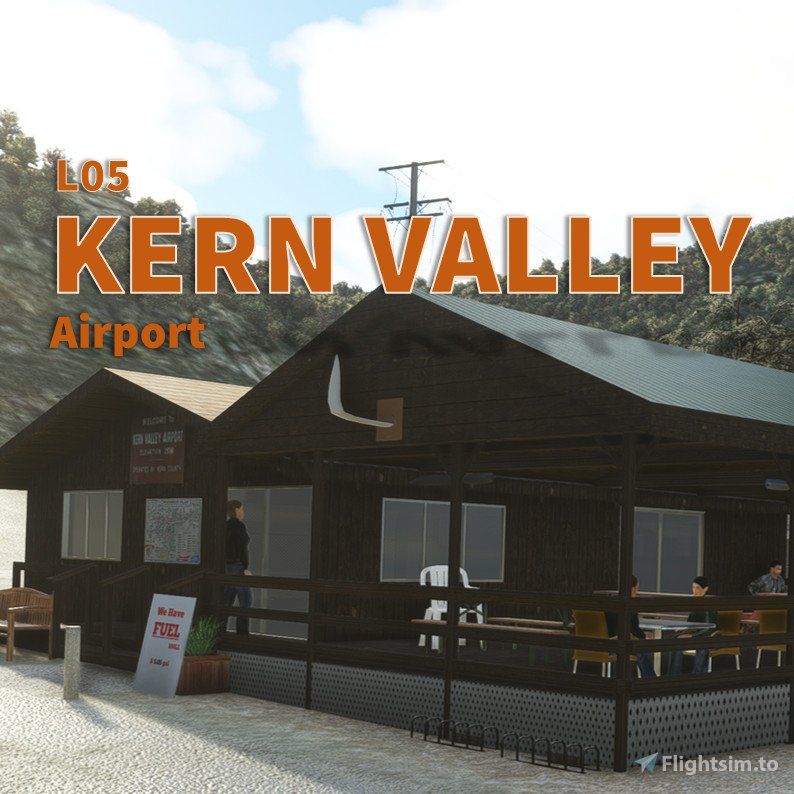 Lancement du logiciel gratuit de l'aéroport de Kern Valley pour Microsoft Flight Simulator