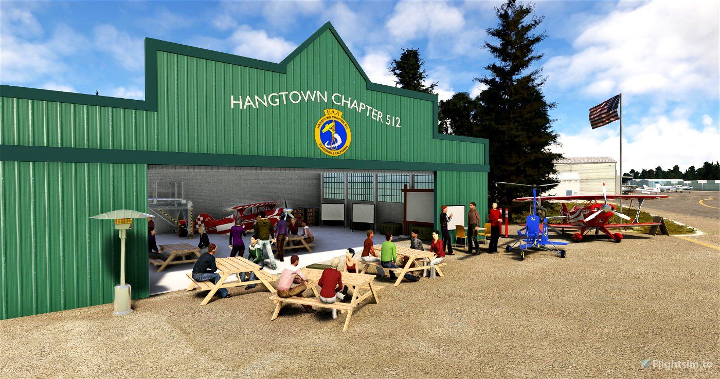 Freeware KPVF - Placerville Airport Freigegeben