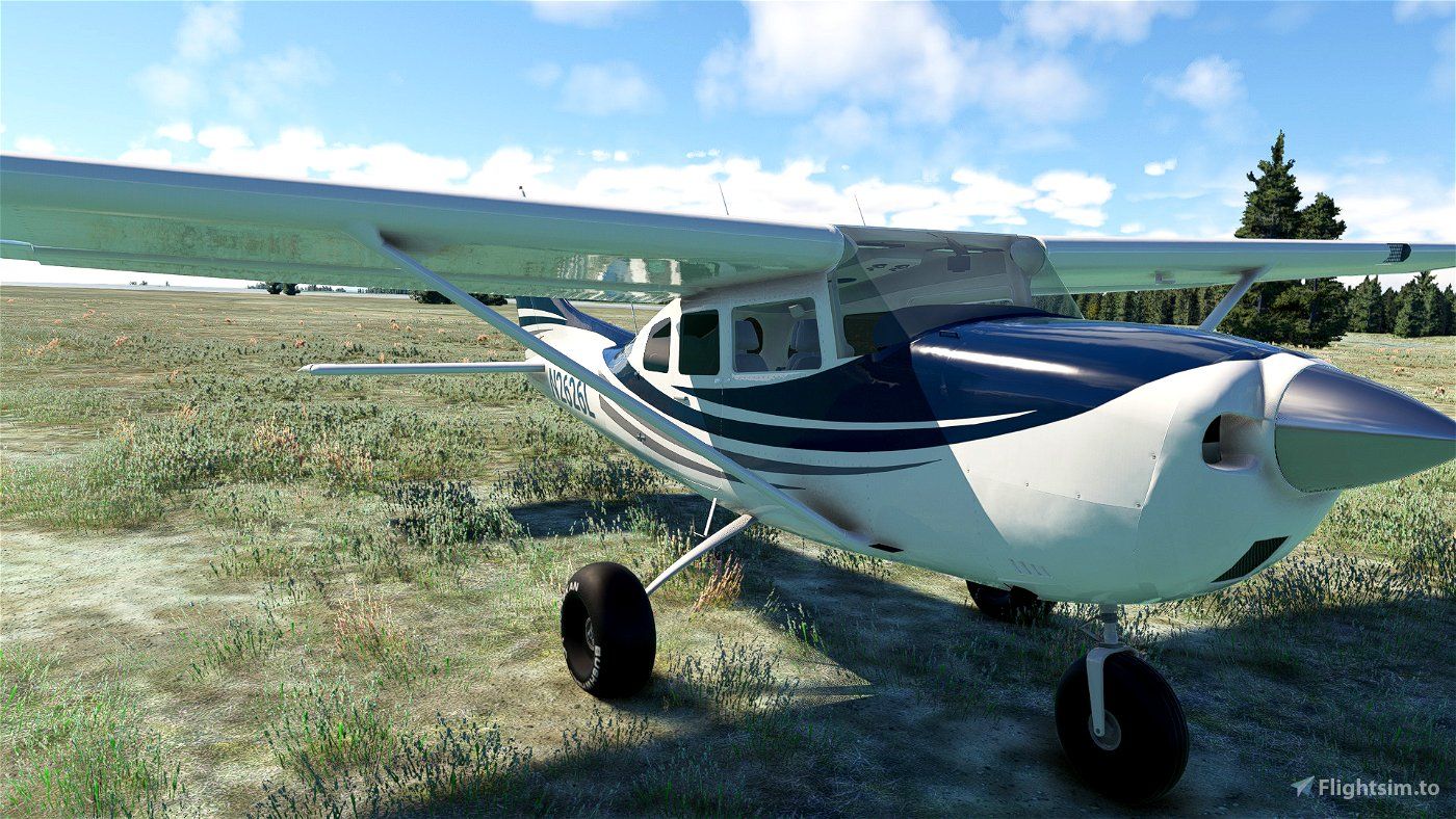 Freeware-Flugzeug Cessna T206H Freigegeben