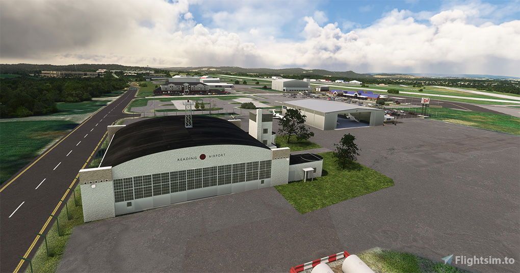 Freeware für KRDG - Reading Regional Airport veröffentlicht