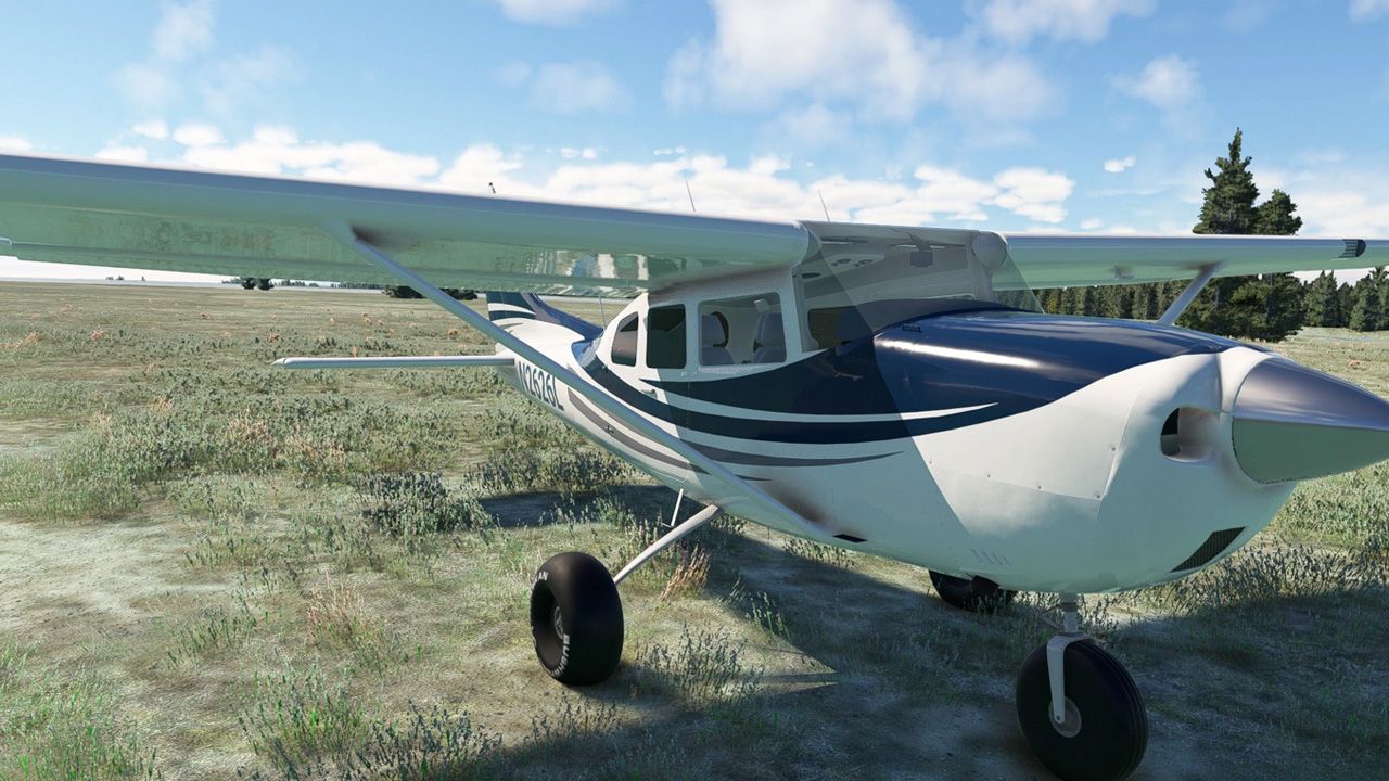 Freeware Cessna T206H mis à jour à la version 1.2