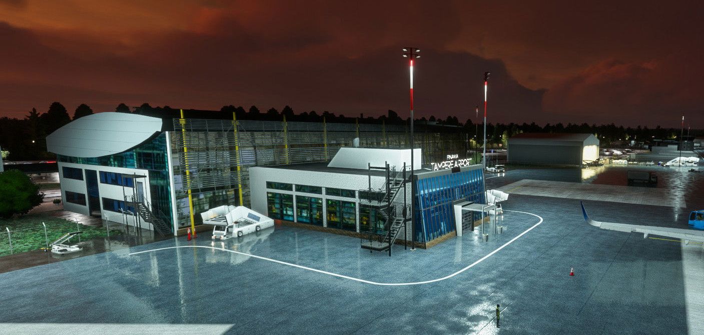 The Rudolf Releases Tampere-Pirkkala Airport in Finland