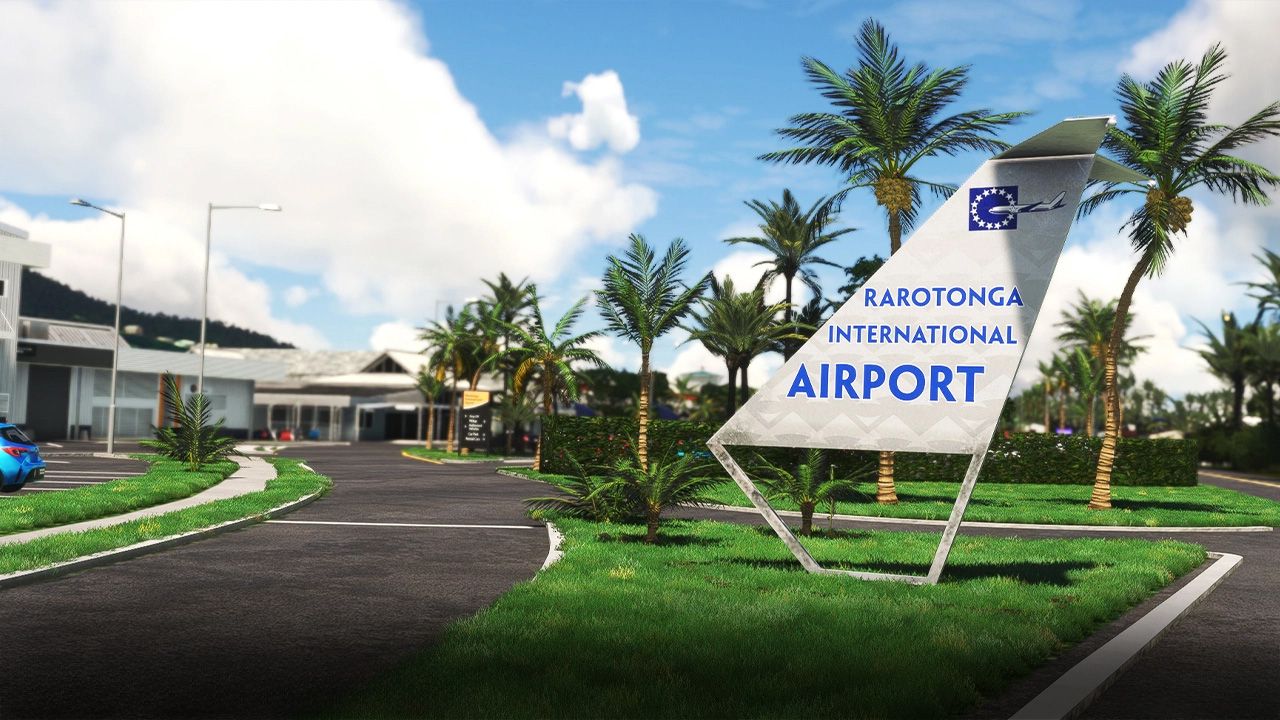 KiwiFlightSim Releases NCRG - Rarotonga Airport in Cook Islands
