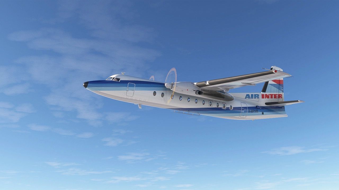 Freeware Fokker F27-MK500 Receives Update