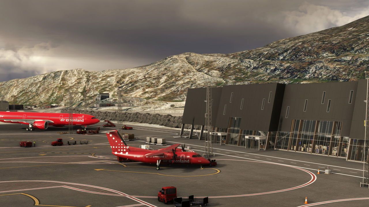 L'aéroport international de Nuuk de FSimStudios est maintenant disponible