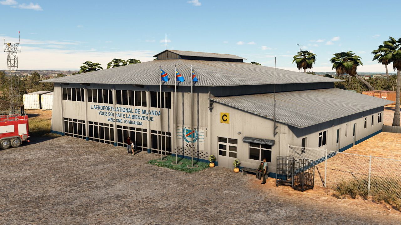 Vortex Scenery lance l'aéroport Freeware Muanda