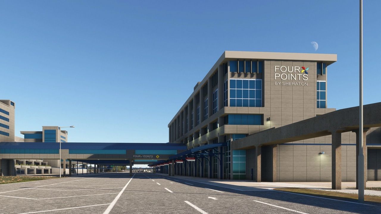 A Detailed Recreation for Huntsville International Airport