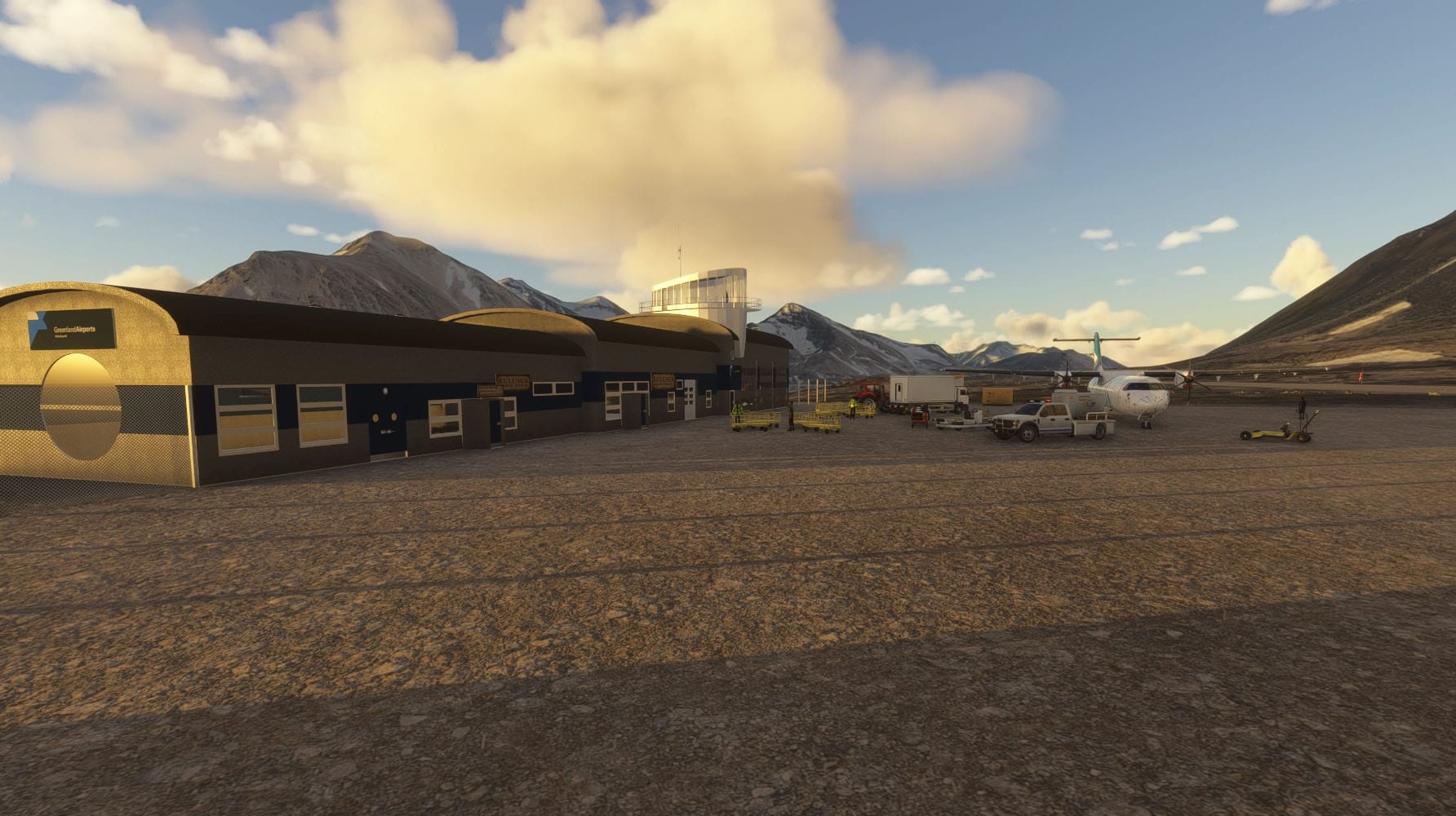 Nouveau freeware : l'aéroport de Kulusuk fait venir le Groenland éloigné vers MSFS 2024