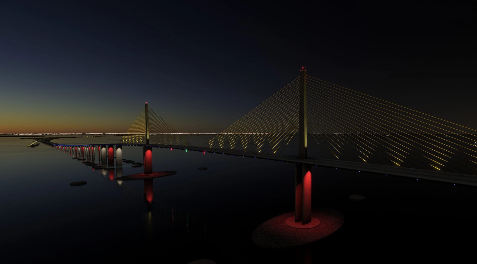 AirportMode Brings Florida's Sunshine Skyway Bridge to Microsoft Flight Simulator 2024