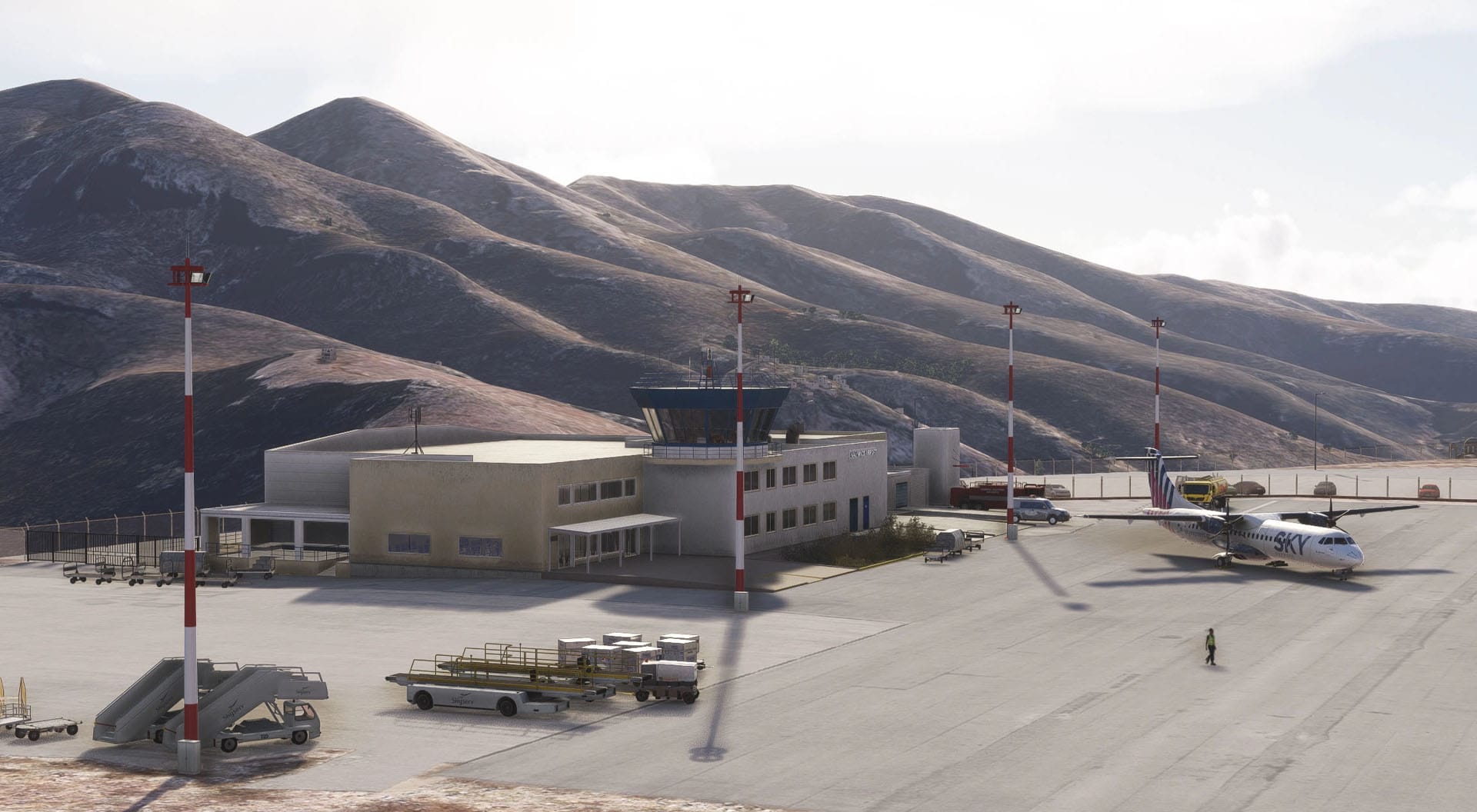 Aéroport de Kalymnos désormais disponible chez M'M Simulations