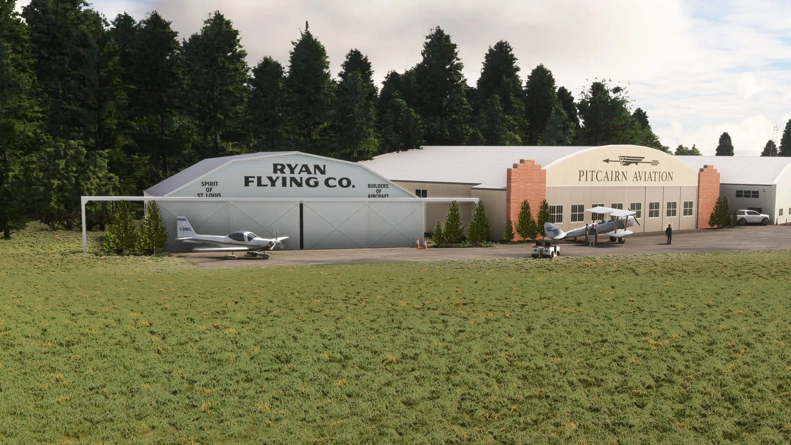 UK2000 Scenery publie Wittman Regional Airport