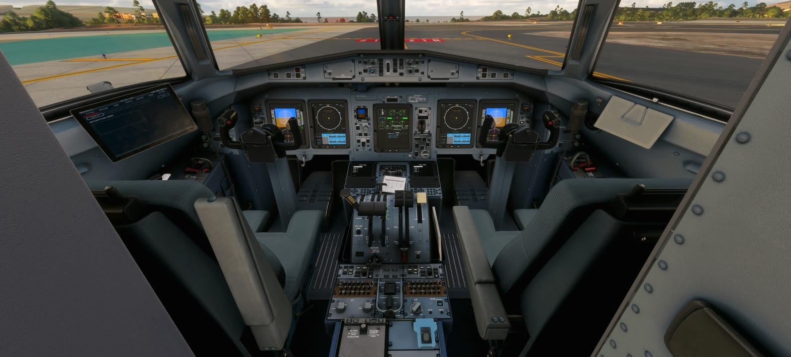 HUES ATR Enhanced Cockpit Textures bringt eine vollständige PBR-Überarbeitung ins Cockpit