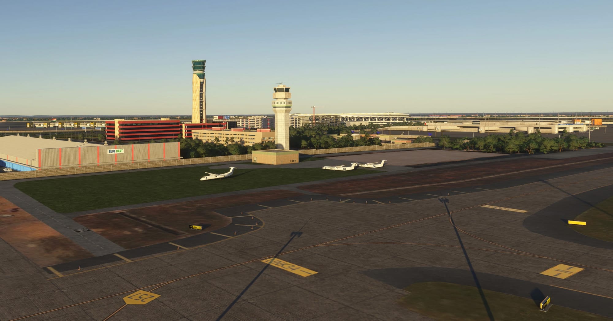 DhruvSim publie l’aéroport international Indira Gandhi
