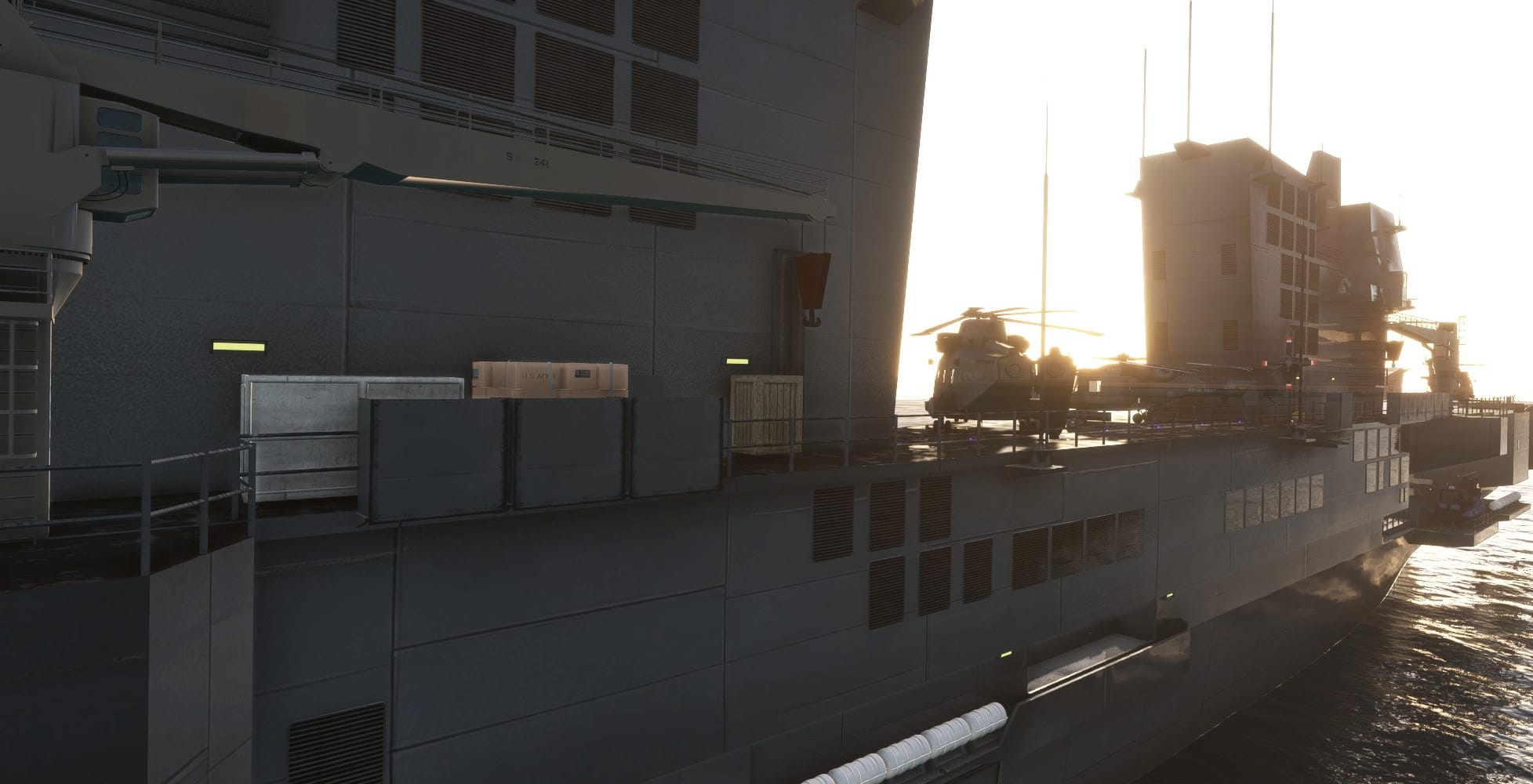 ANSMedia Brings the Italian Navy’s ITS Trieste to Microsoft Flight Simulator