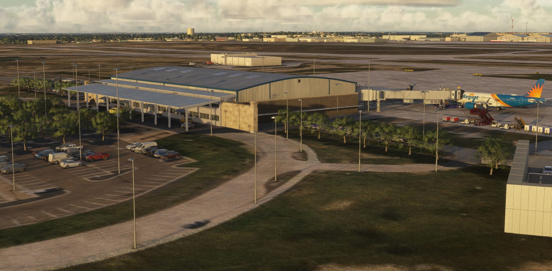 Fret à la frontière : Laredo International en freeware pour Microsoft Flight Simulator 2024