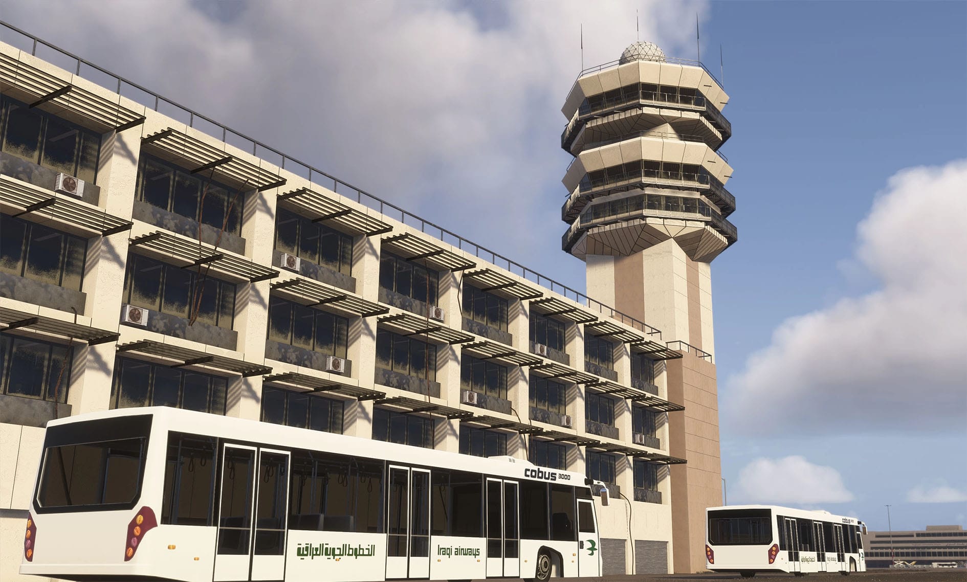 Azrsim veröffentlicht den Baghdad International Airport für Microsoft Flight Simulator 2024