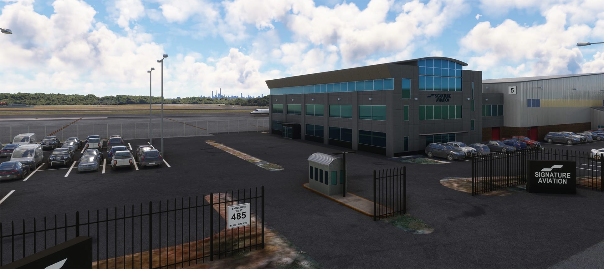 Aéroport de Teterboro publié en freeware détaillé pour MSFS 2020 & 2024