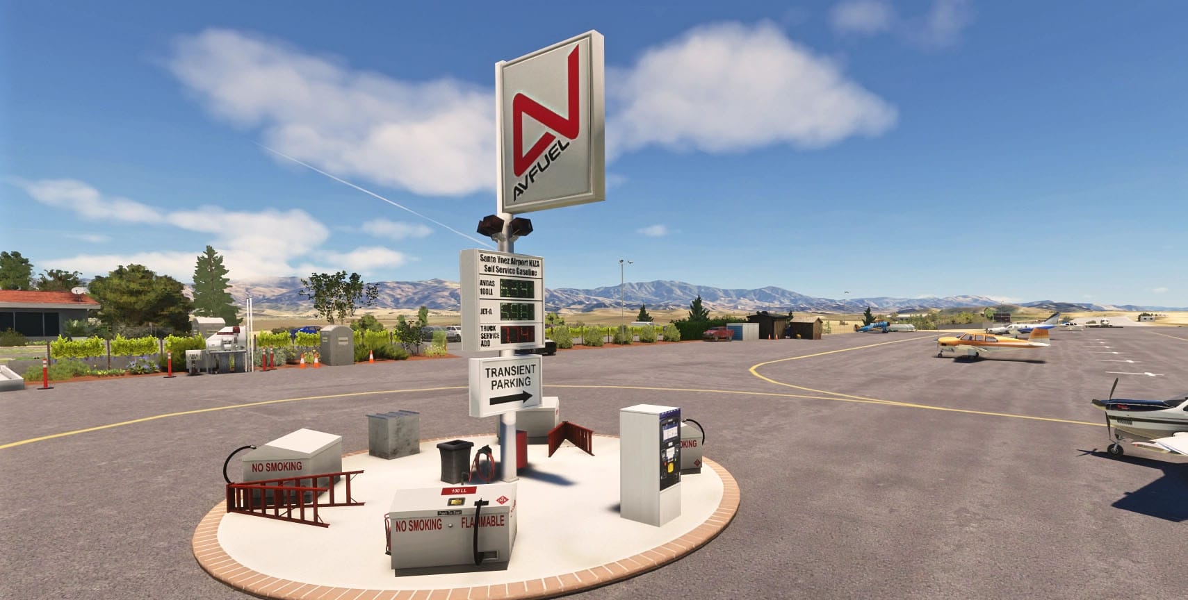 Nandengo12 veröffentlicht detaillierte Freeware-Szenerie für den Flughafen Santa Ynez