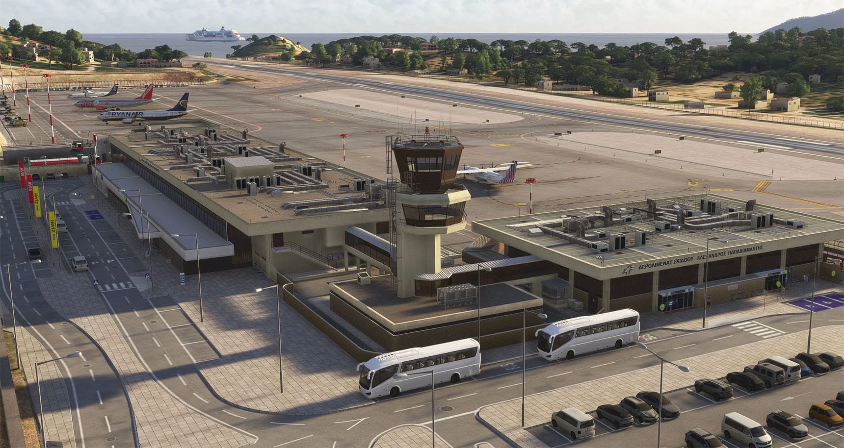 LGSK - Aéroport international de Skiathos recréé pour MSFS 2024