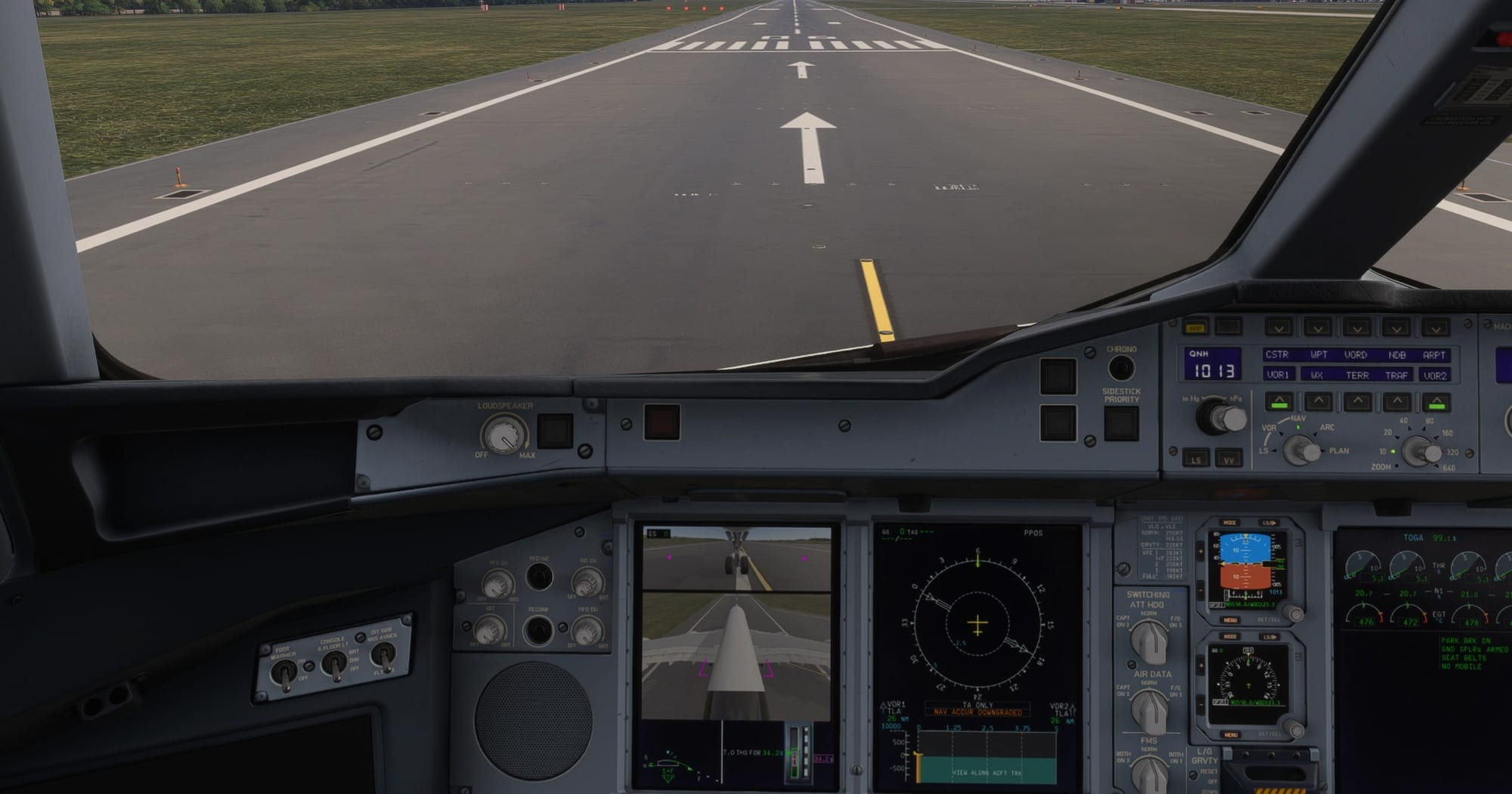 Kostenloses Taxi-Cam-Addon bringt Live‑Bugrad- und Heckkameras auf Breitrumpfjets