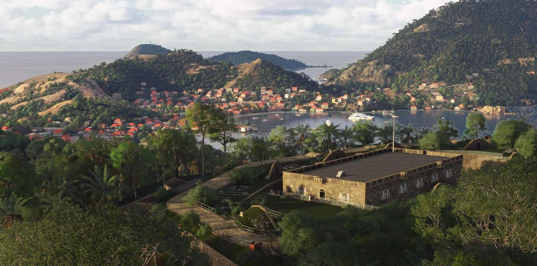 Cli4D Designs veröffentlicht Terre-de-Haut für Microsoft Flight Simulator 2024