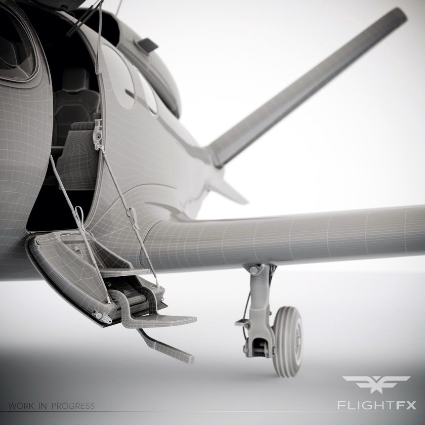 FlightFX and VolcTech announce Cirrus SF50 Vision Jet for MSFS