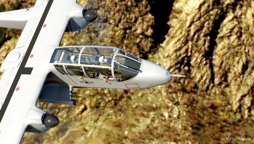 Freeware Rockwell OV-10 now available on Flightsim.to