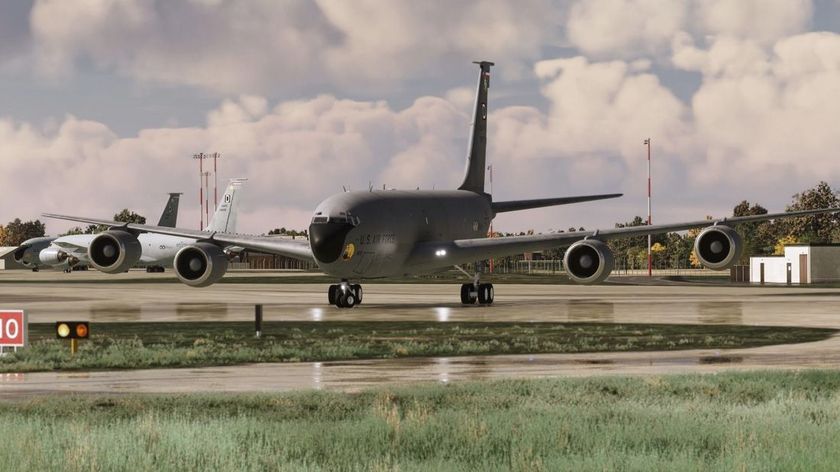 Freeware KC-135R Stratotanker for Microsoft Flight Simulator