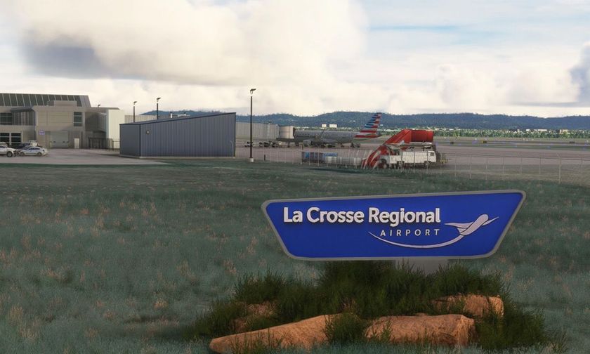 KLSE - La Crosse Regional Airport Released by BullfrogSim