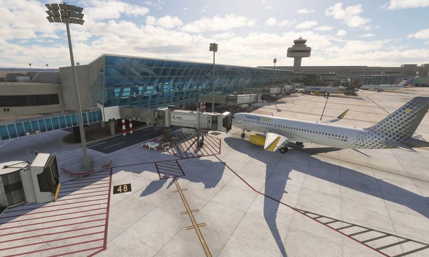 EuroScene Releases Freeware for Palma de Mallorca Airport