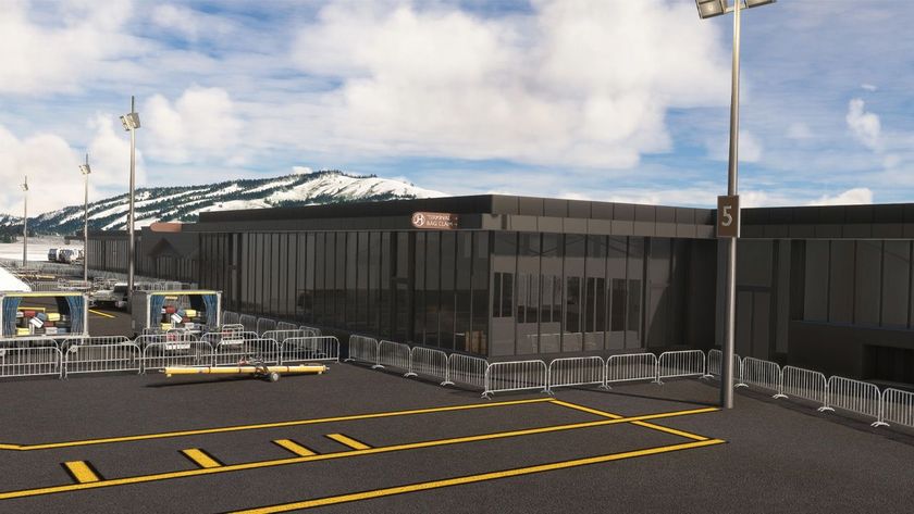 Freeware Jackson Hole Airport Updated for FS2024