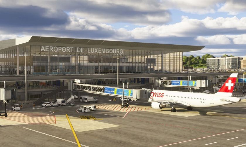 Atelic Releases Luxembourg Airport for Microsoft Flight Simulator
