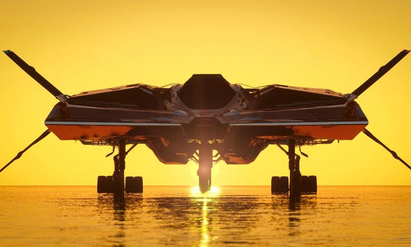 Flying Fries Releases “Quasar” — A Fictional Spaceplane