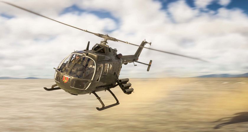 Stratoware And Miltech Simulations Release the Legendary MBB Bo 105