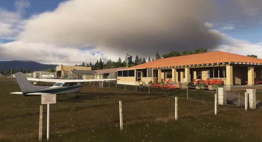 Taieri Airport Released in Detailed Freeware Scenery