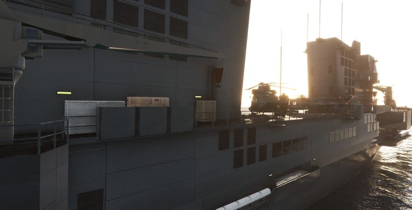ANSMedia Brings the Italian Navy’s ITS Trieste to Microsoft Flight Simulator